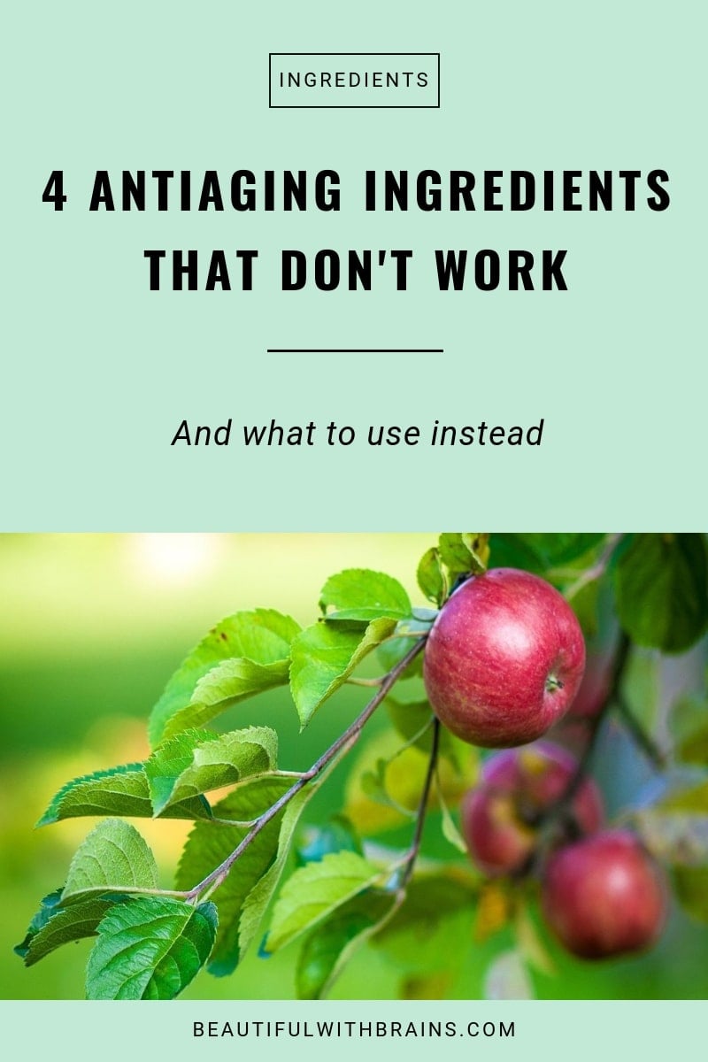 4 antiaging ingredients that don't work