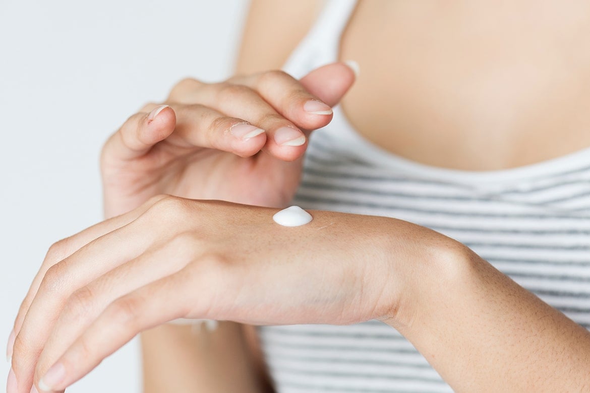 are you applying sunscreen to your hands?