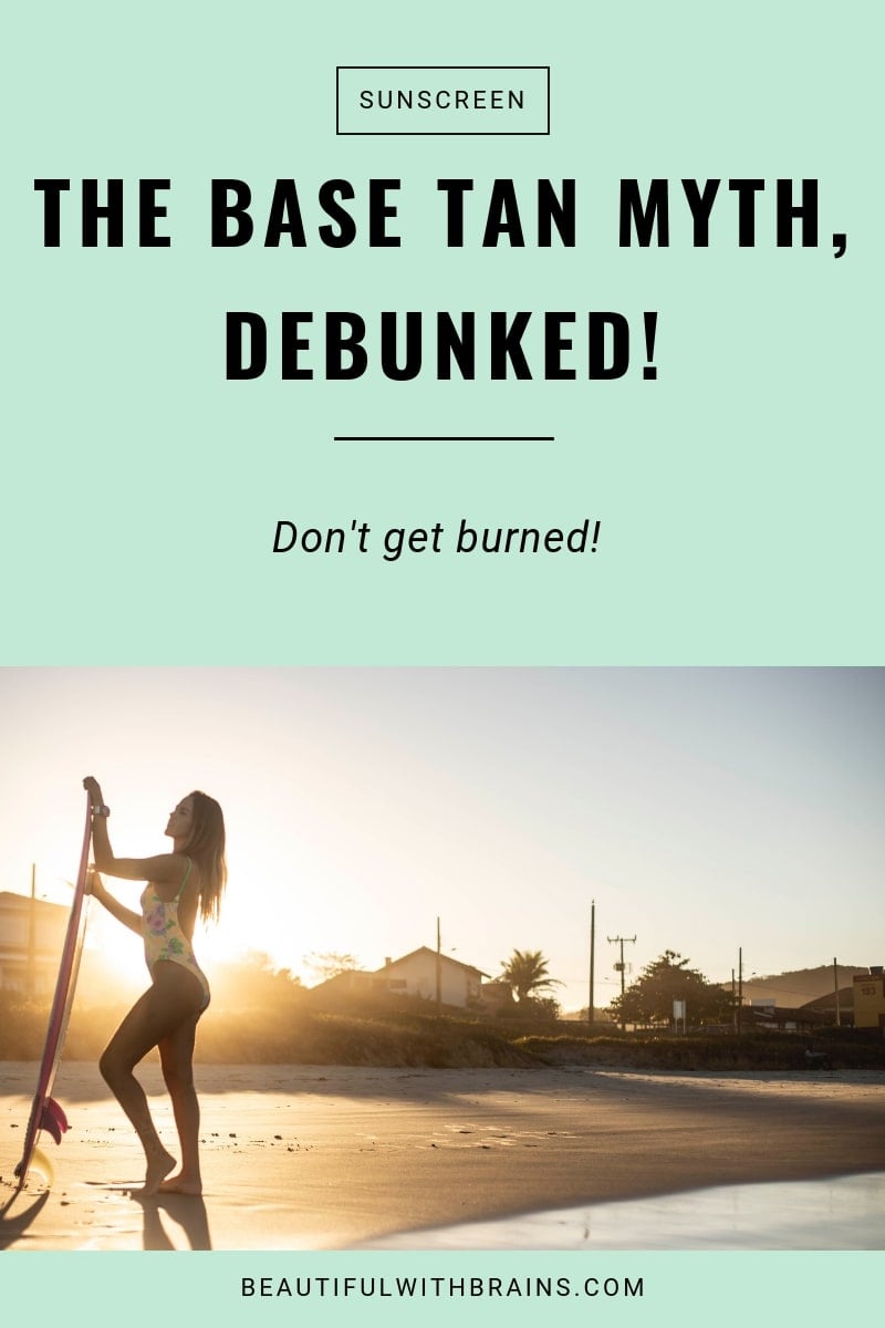 base tan myth debunked