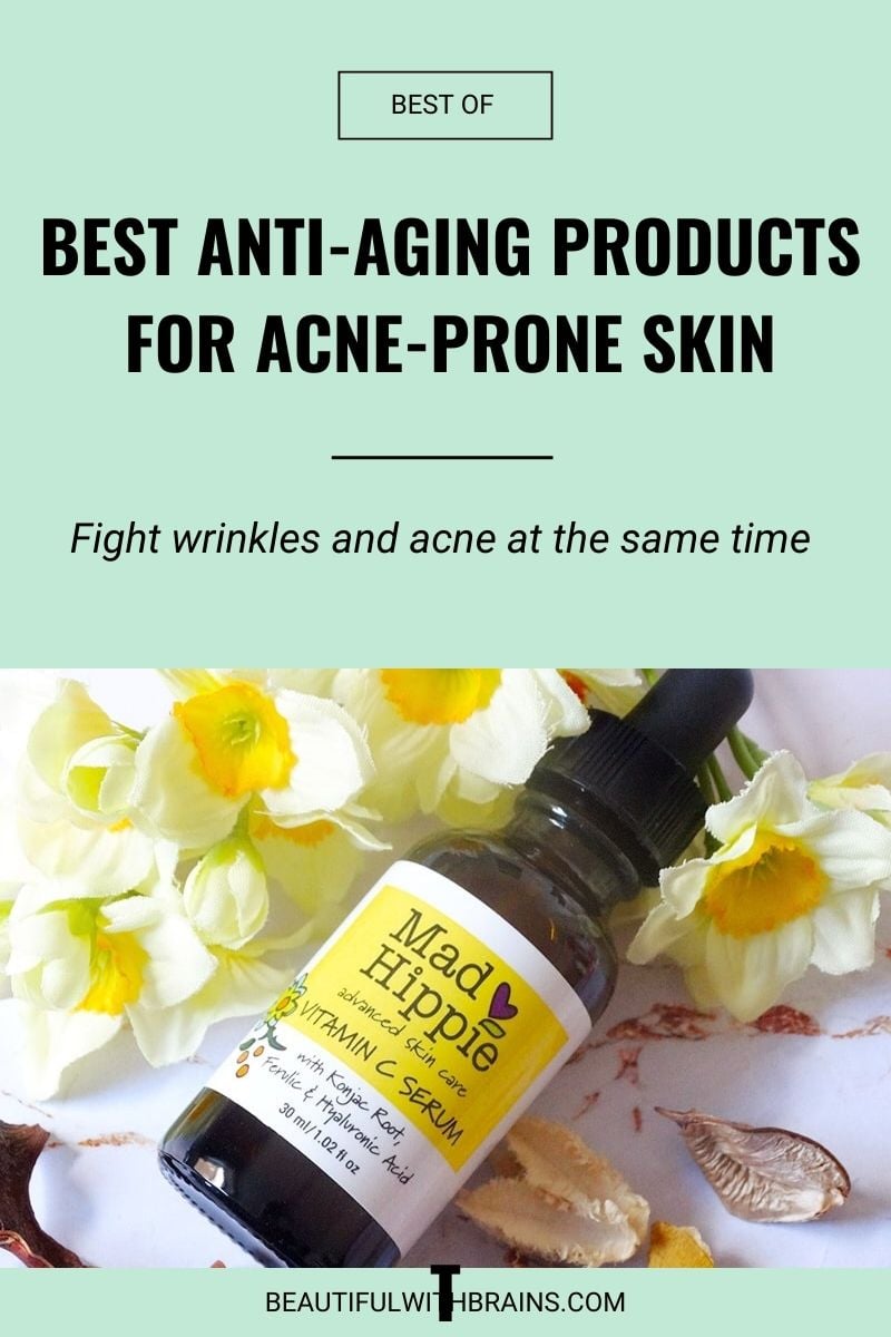 best anti-aging products for acne-prone skin