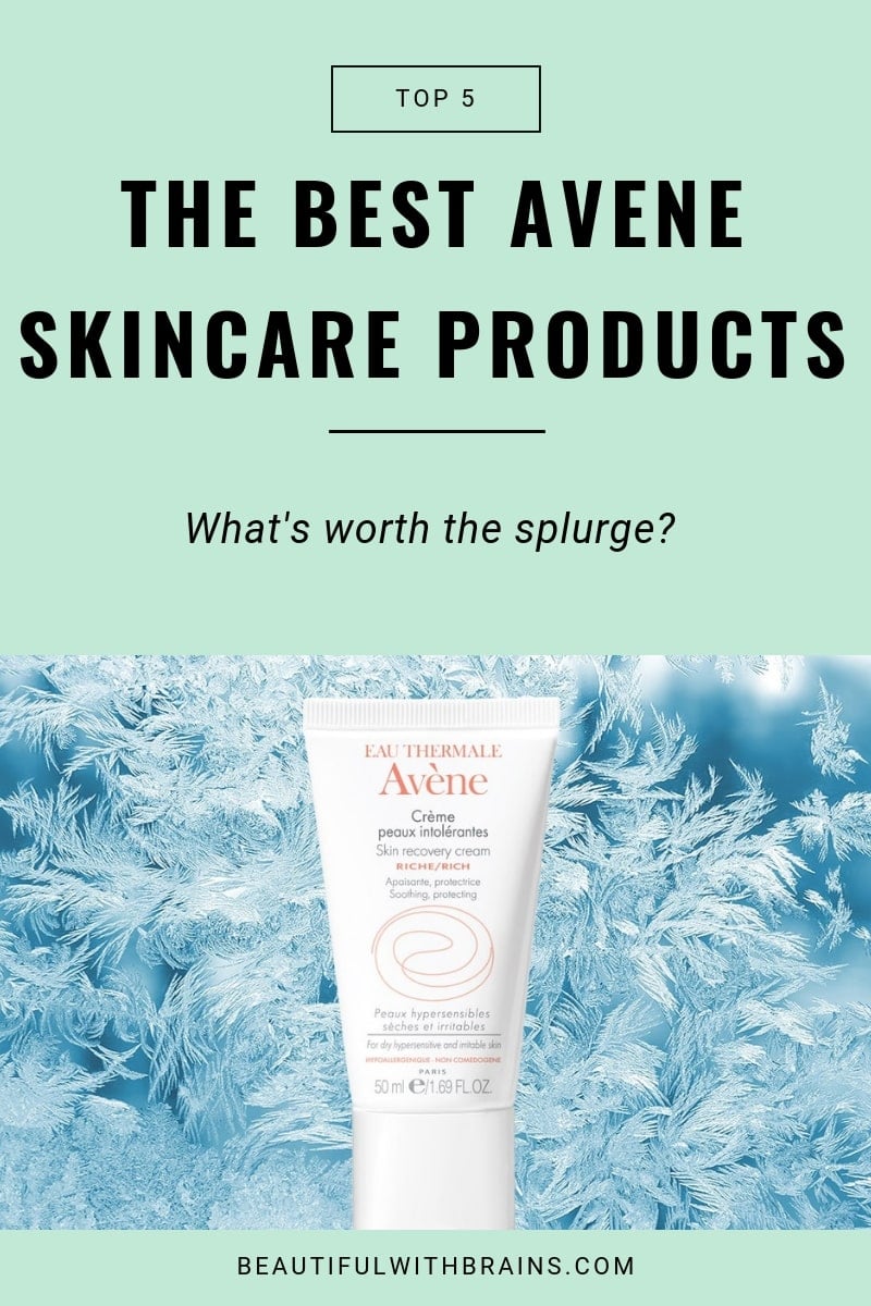 best avene skincare products