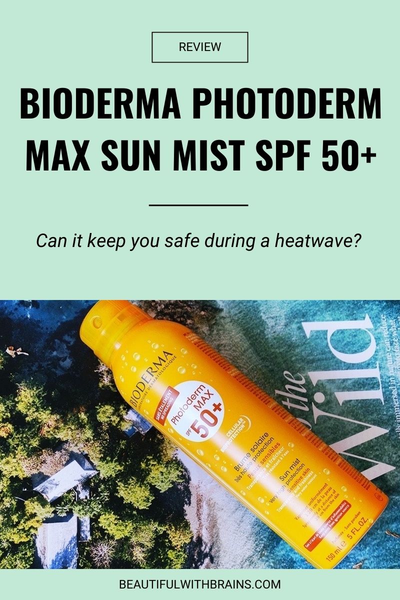 bioderma photoderm max sun mist spf 50+ review