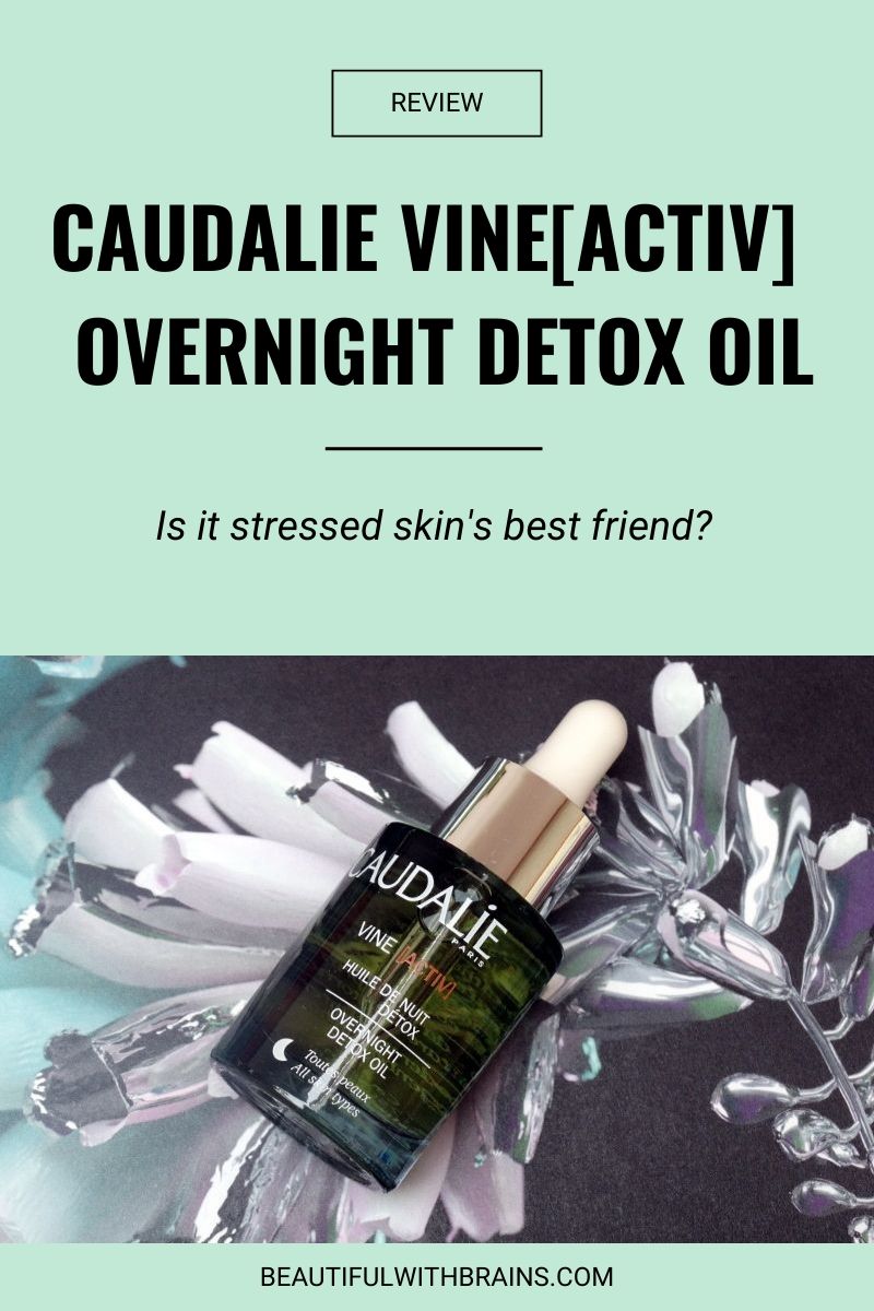 Caudalie Vine[Activ] Overnight Detox Oil review