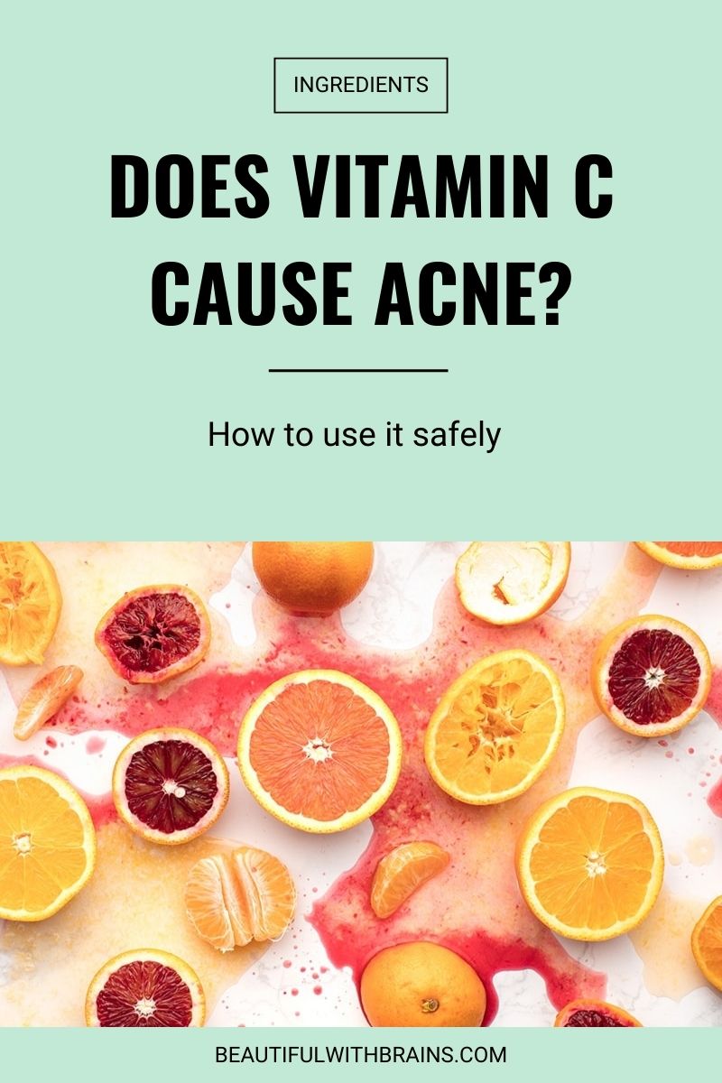 does Vitamin C cause acne