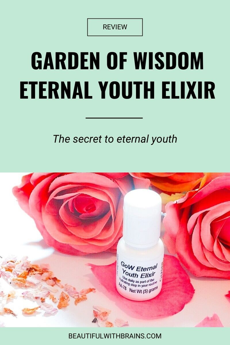 Garden Of Wisdom Eternal Youth Elixir review