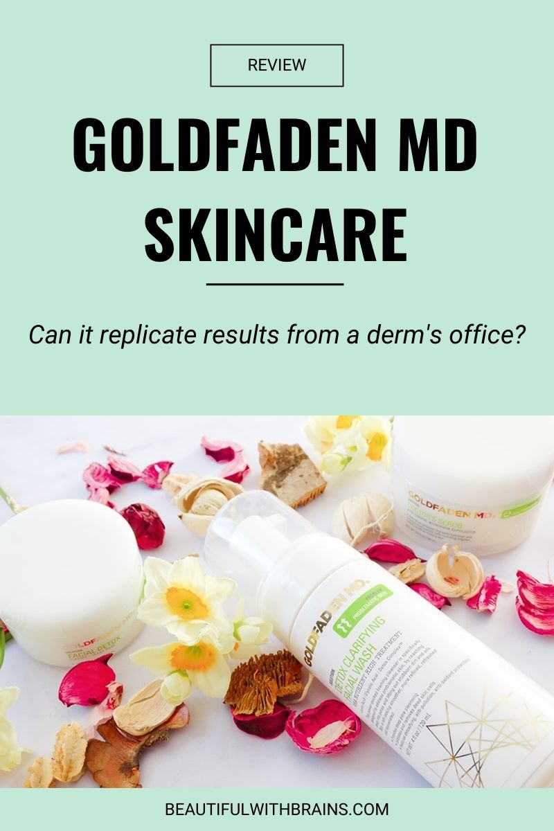 goldfaden md skincare review