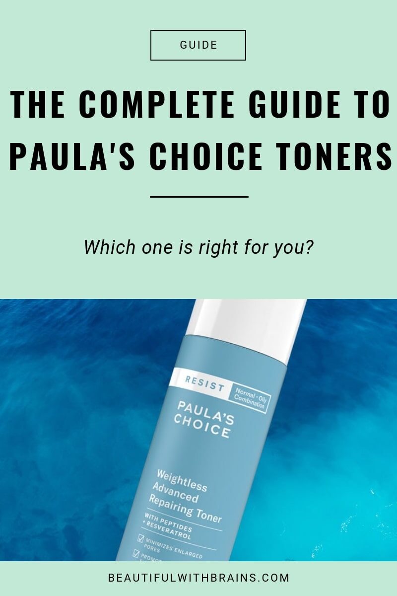 guide to paulas choice toners