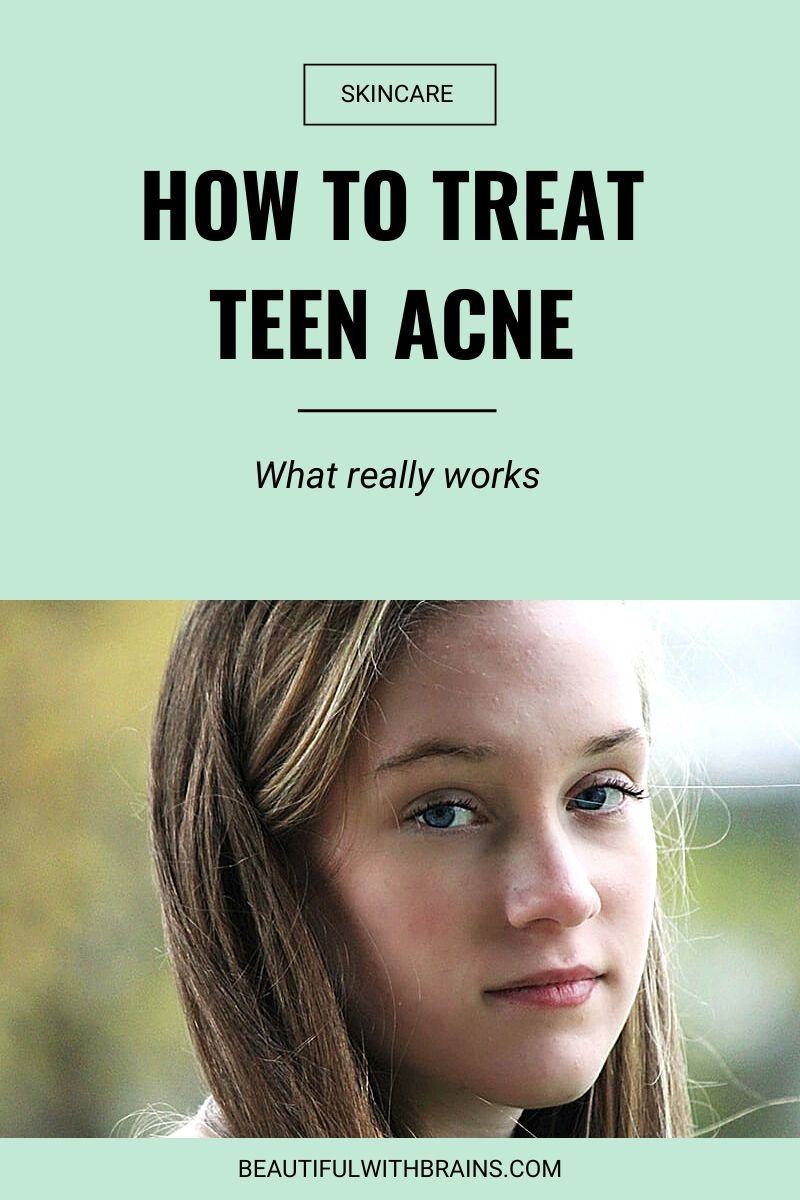 how to treat teenager acne