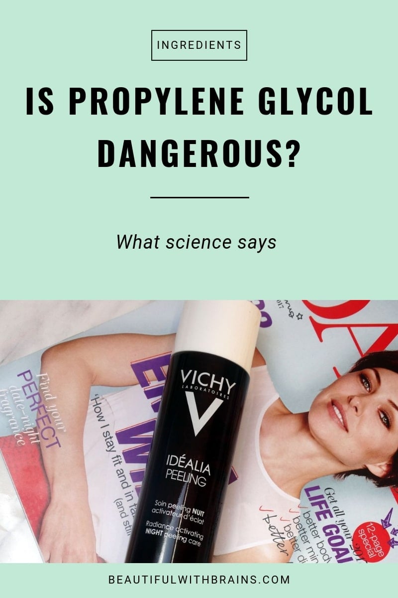 is propylene glycol in skincare dangerous