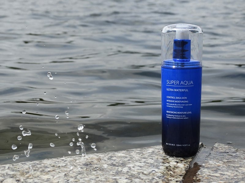 missha super aqua ultra waterful control emulsion review