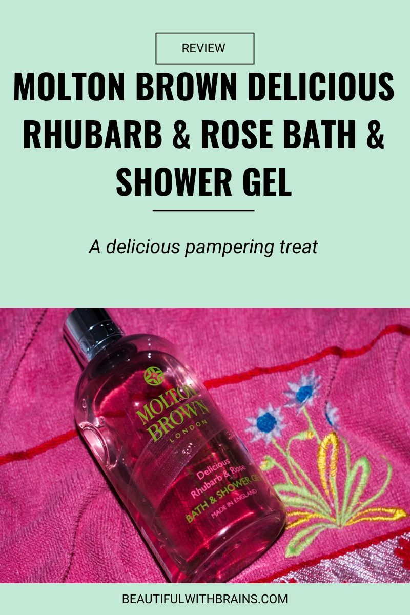 Molton Brown Delicious Rhubarb & Rose Bath & Shower Gel review