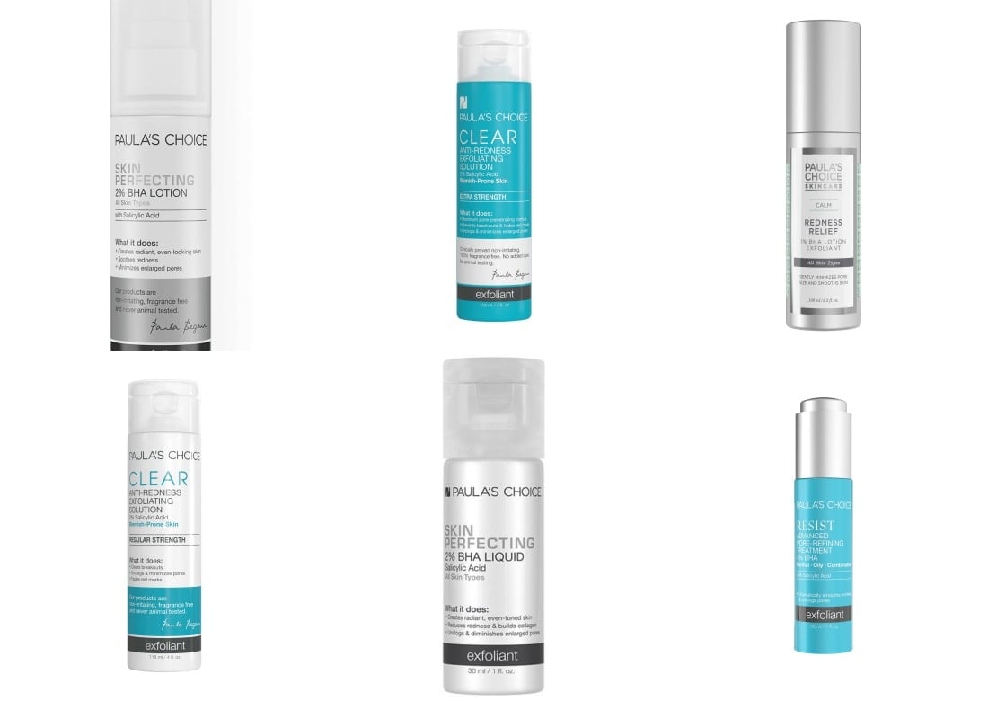 paula's choice bha exfoliants guide