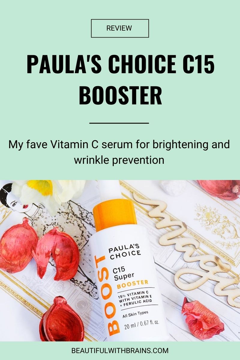 Paula's Choice C15 Booster review