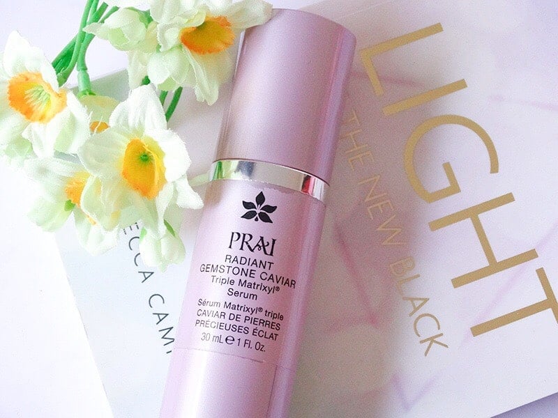 prai radiant gemstone caviar triple matrixyl serum review