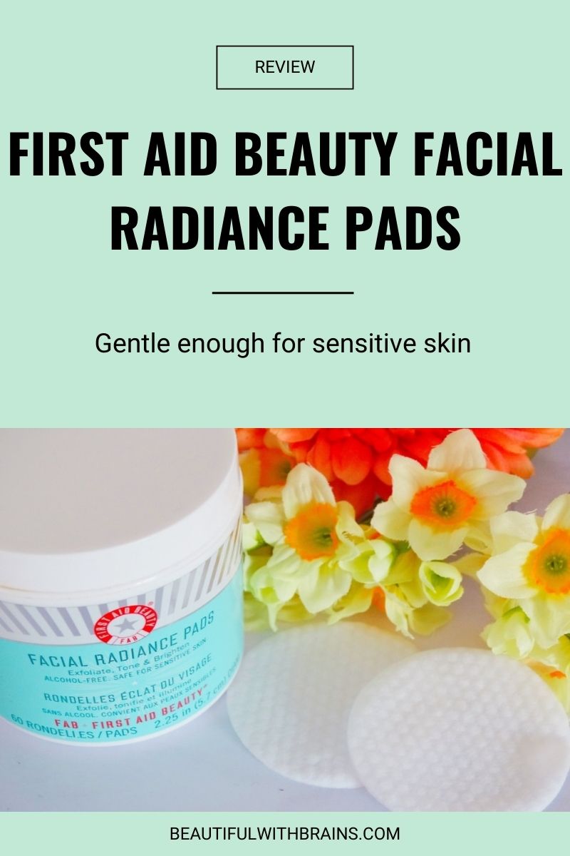 review First Aid Beauty Facial Radiance Pads