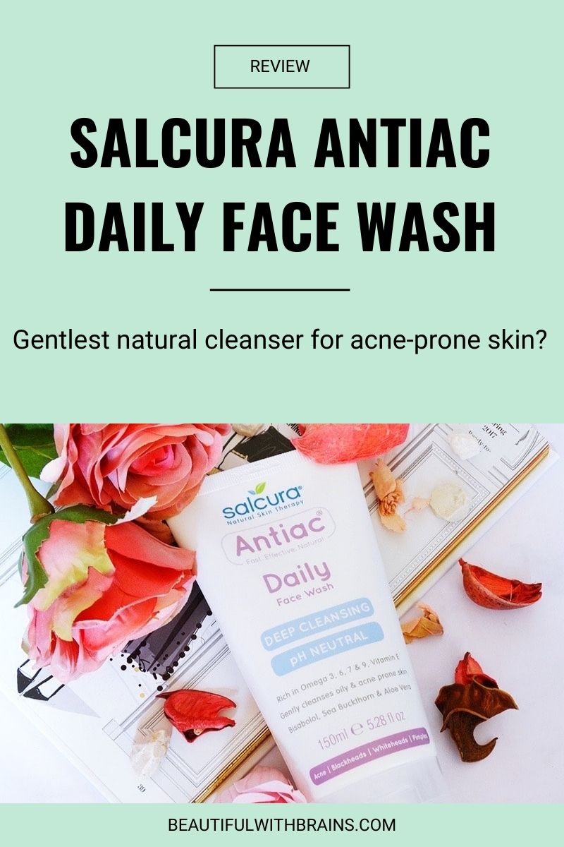 salcura antiac daily face wash review