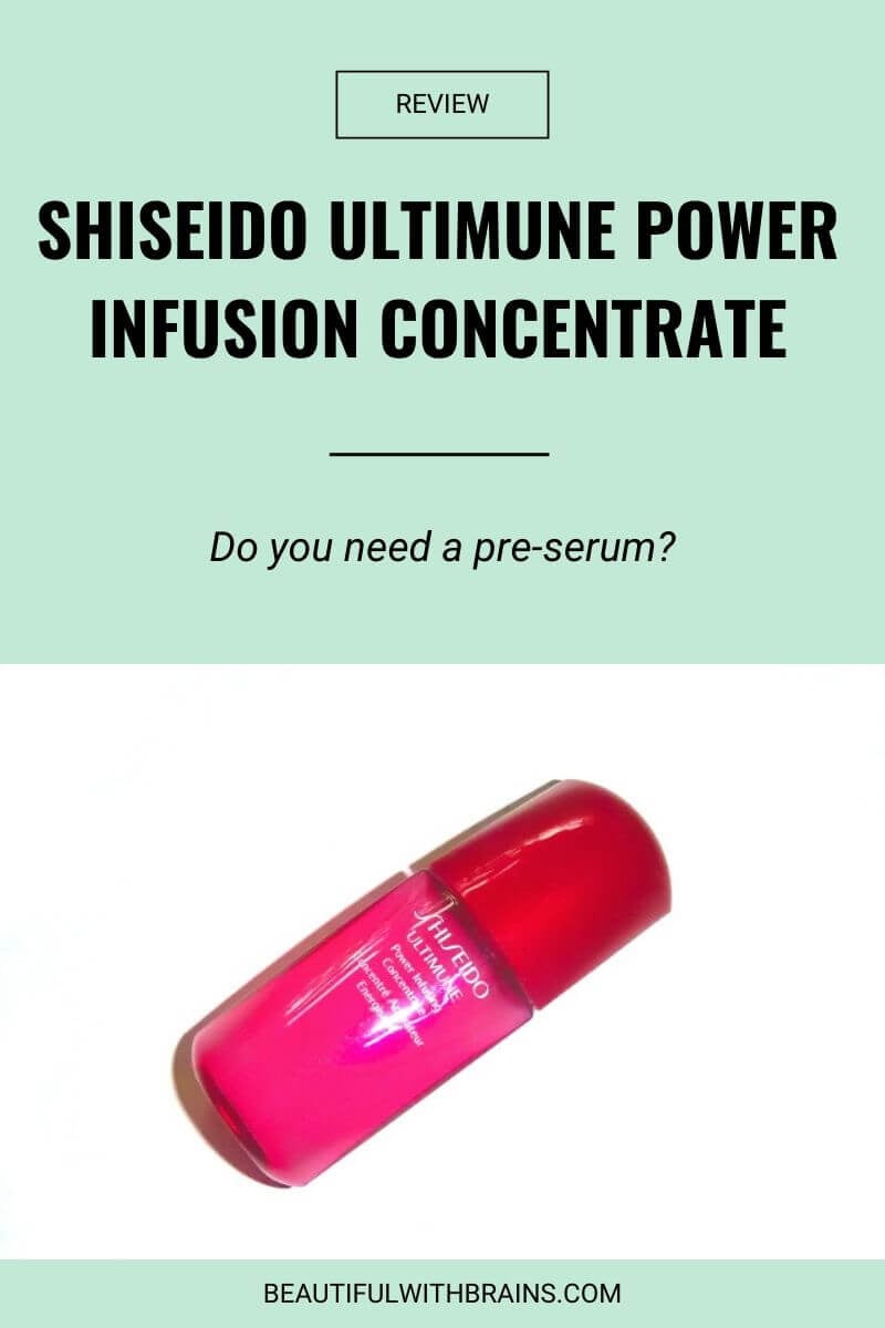 shiseido ultimune power infusion concentrate review