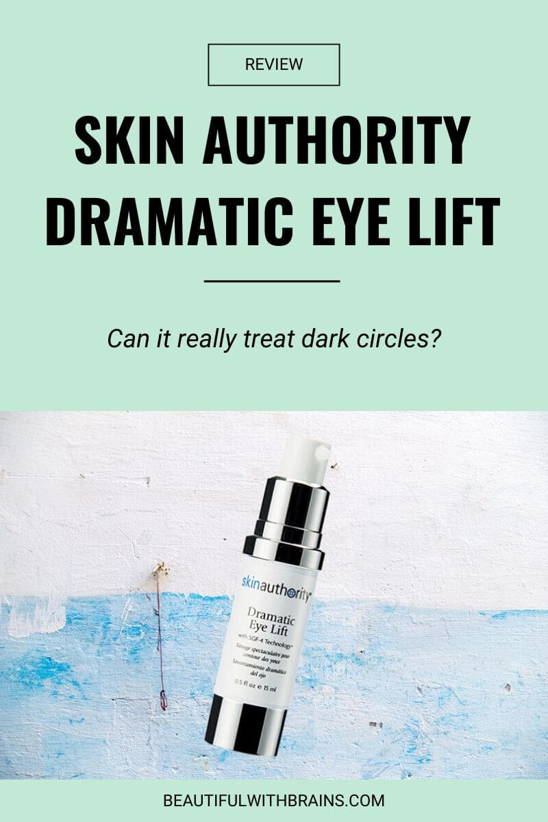 skin authority dramatic eye lift review