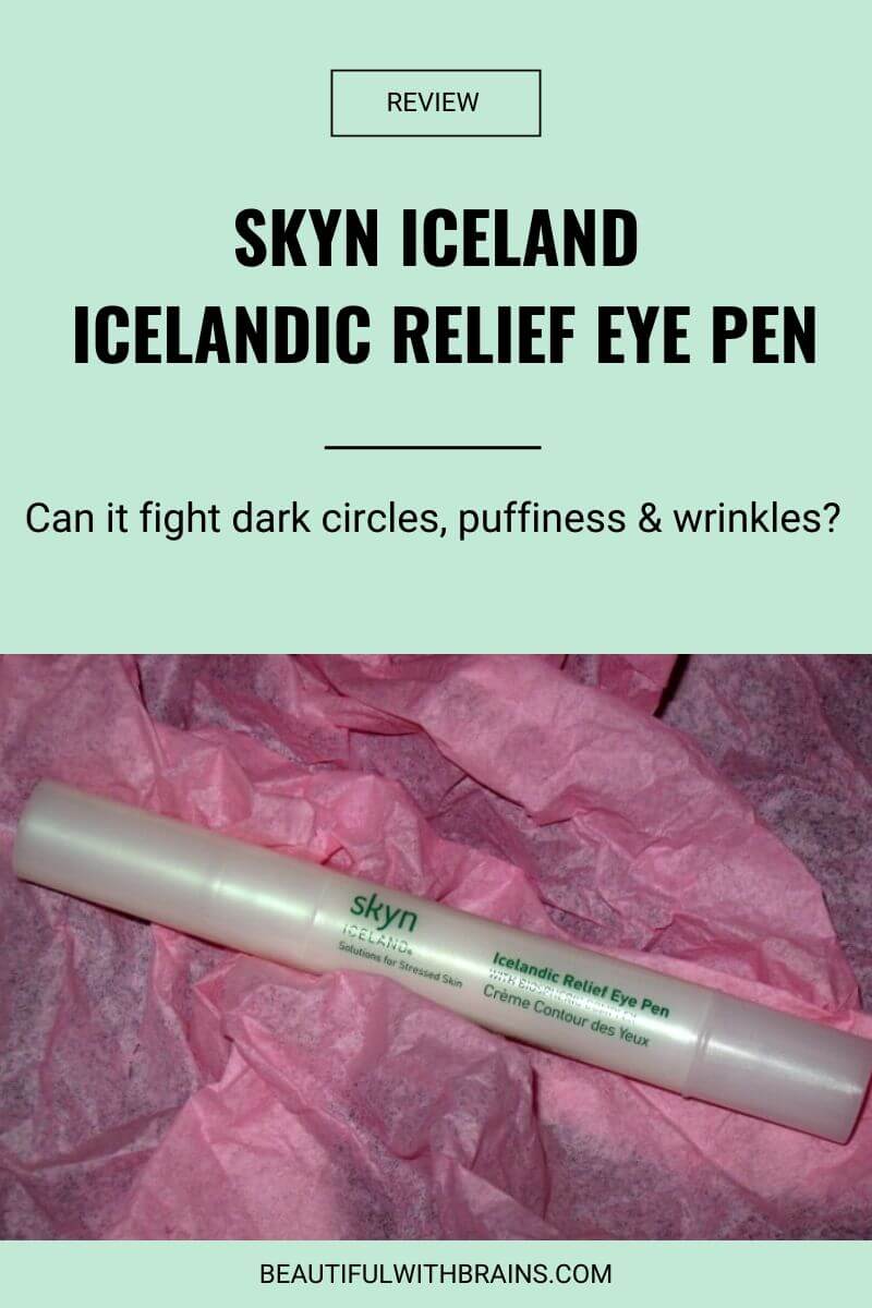 skyn iceland icelandic relief eye pen review